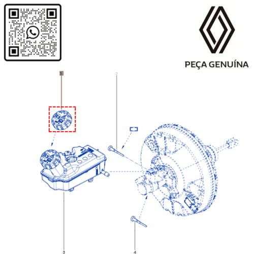 RN 08536R 460208536R TAMPA DO FLUIDO DE FREIO KARDIANKAN II 4
